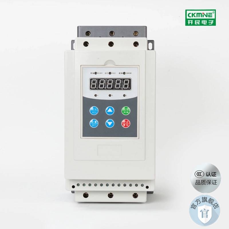 開民KMPR3-15KW電機軟起動器380v電動機配套使用功能全，結(jié)構(gòu)緊湊