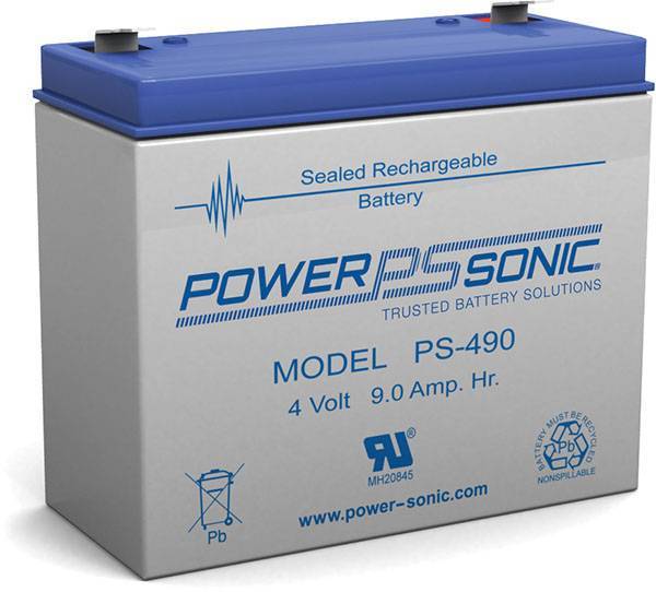 松尼克PowerSonic蓄電池PS-490S精密設(shè)備專用電池4V9AH