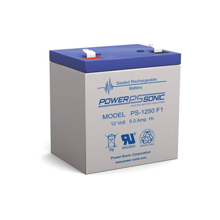 PowerSonic電池PS-1250松尼克蓄電池12V5AH電源