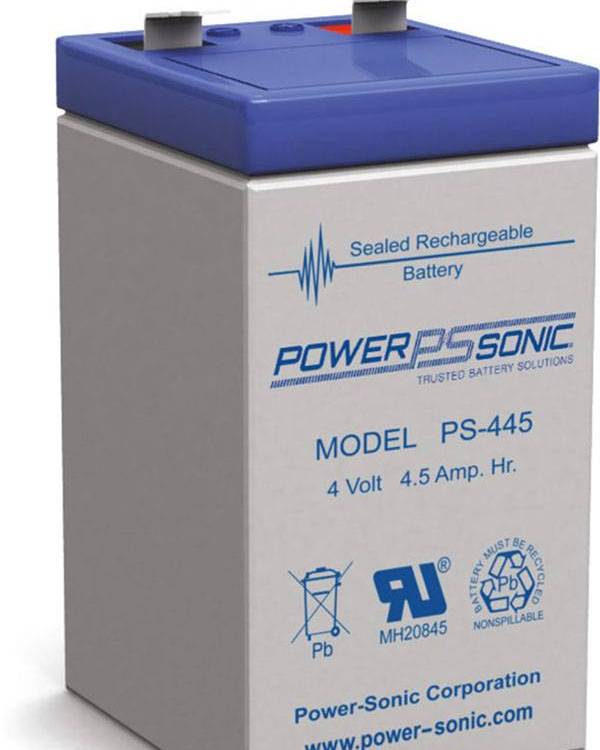 松尼克PowerSonic蓄電池PS-445電子秤醫(yī)療設(shè)備4V4.5AH