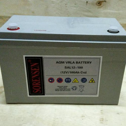 索瑞森蓄電池SAL12-100\/12V100AH儲(chǔ)能UPS電源用鉛酸電池組
