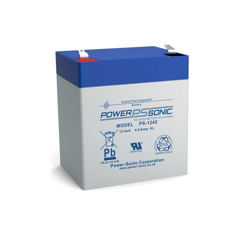 PowerSonic電池PS-1242松尼克蓄電池12V4.5AH電源