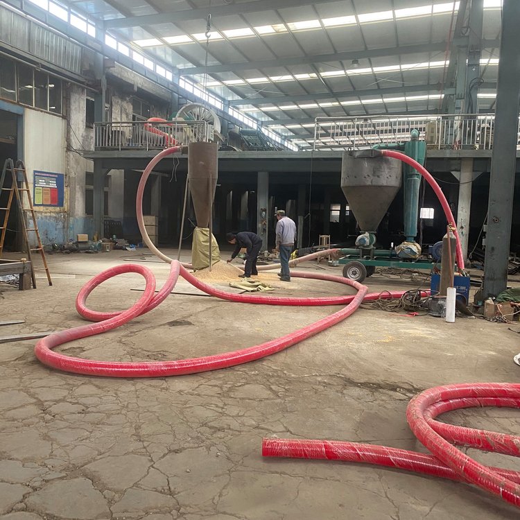 集裝箱石粉氣力吸灰機(jī)Facai遠(yuǎn)距離顆粒粉氣力輸送機(jī)