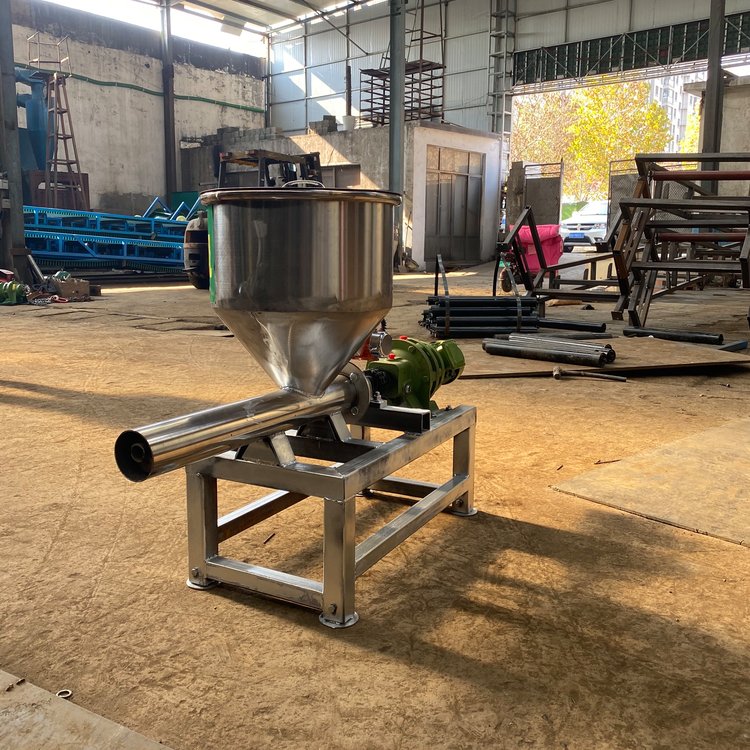 左旋螺旋給料機(jī)Facai皮帶橡子粉喂料機(jī)