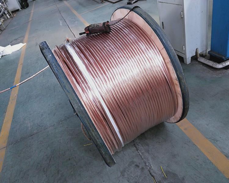 普天鑫通銅包鋼絞線鍍銅絞線PVC銅覆鋼防雷接地絞線95平方