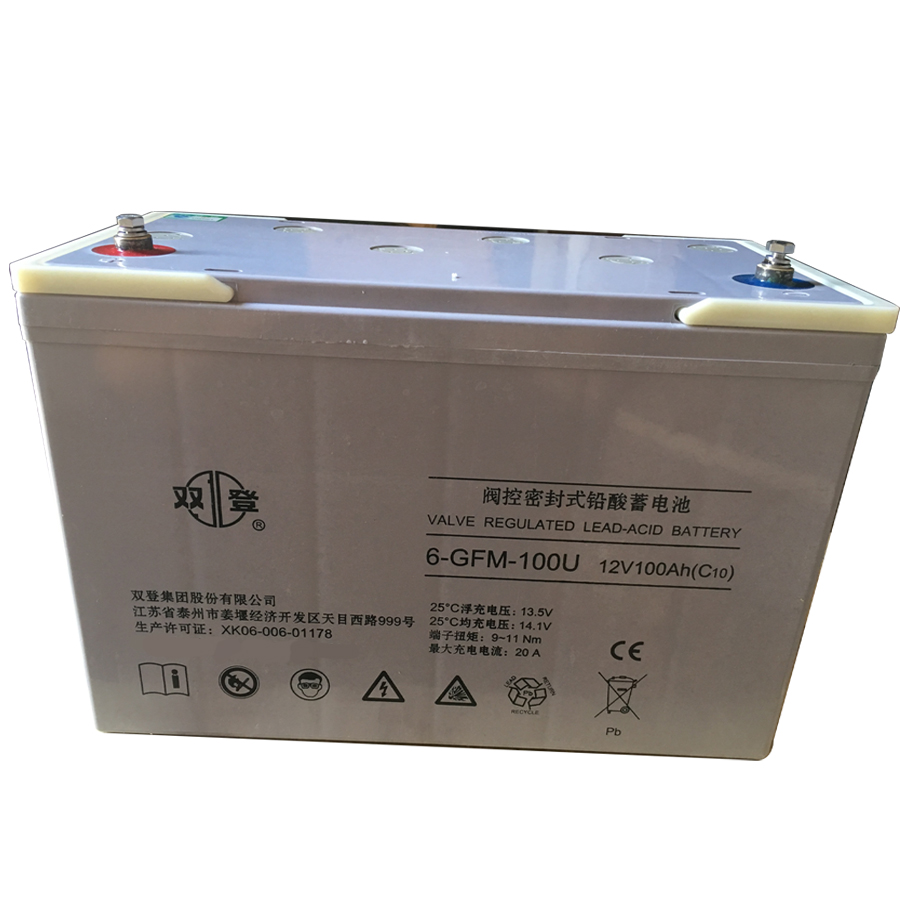 雙登閥控密封式鉛酸蓄電池6-GFM-10012V100AH