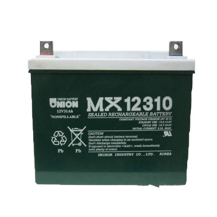 友聯(lián)UNION蓄電池MX1231012V31AHUPS\/EPS電源配套