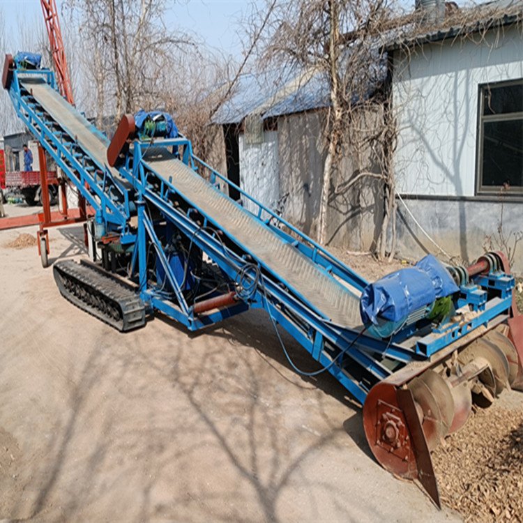 自走履帶裝車扒料機(jī)螺旋裝車取料機(jī)操作安全y2