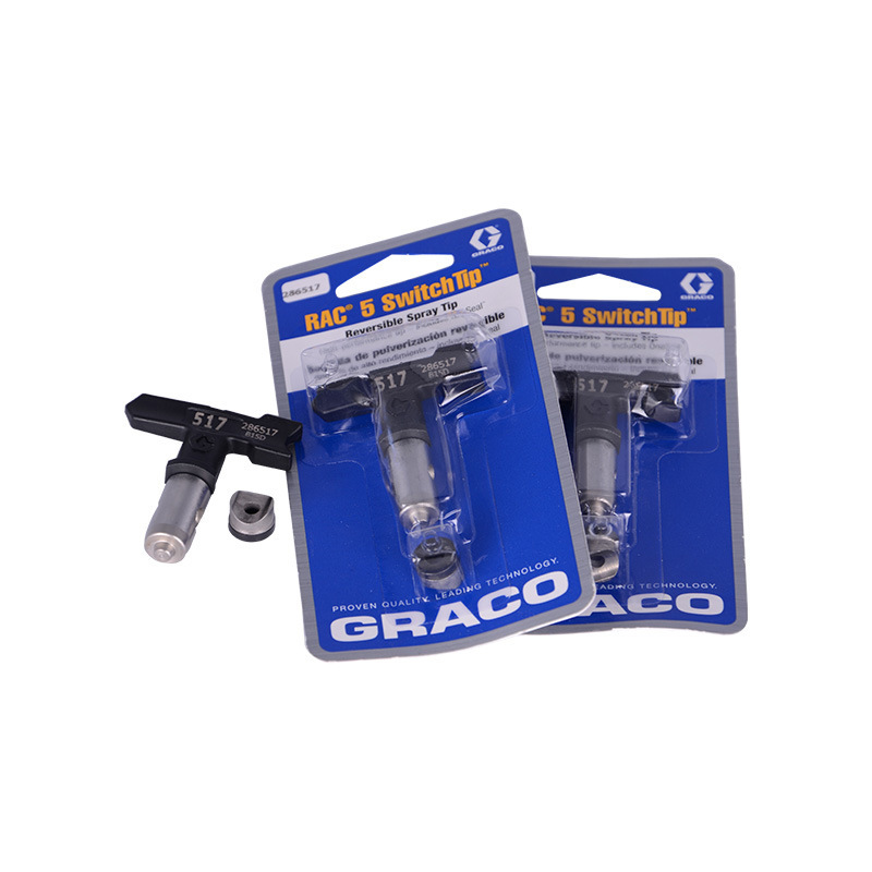 固瑞克RAC5高壓無氣自清洗噴嘴286427高精度噴槍配件室內(nèi)外墻應(yīng)用