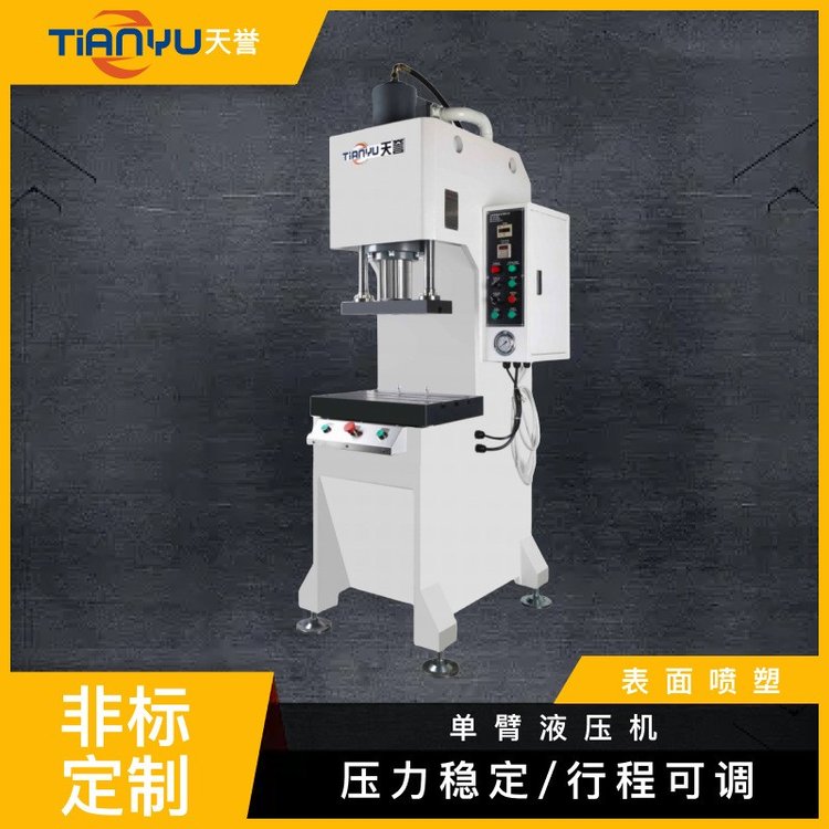天譽(yù)TY302單柱液壓機(jī)軸承壓裝自動(dòng)壓裝機(jī)弓型單臂壓力扣壓機(jī)油壓機(jī)