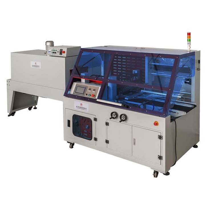 FLB-4555AC型全自動伺服垂直熱收縮膜包裝機紙巾手機盒薄膜套袋機