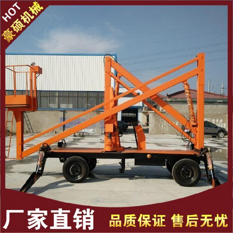 濟(jì)南豪碩出廠車載曲臂式升降機(jī)生產(chǎn)廠家制造商