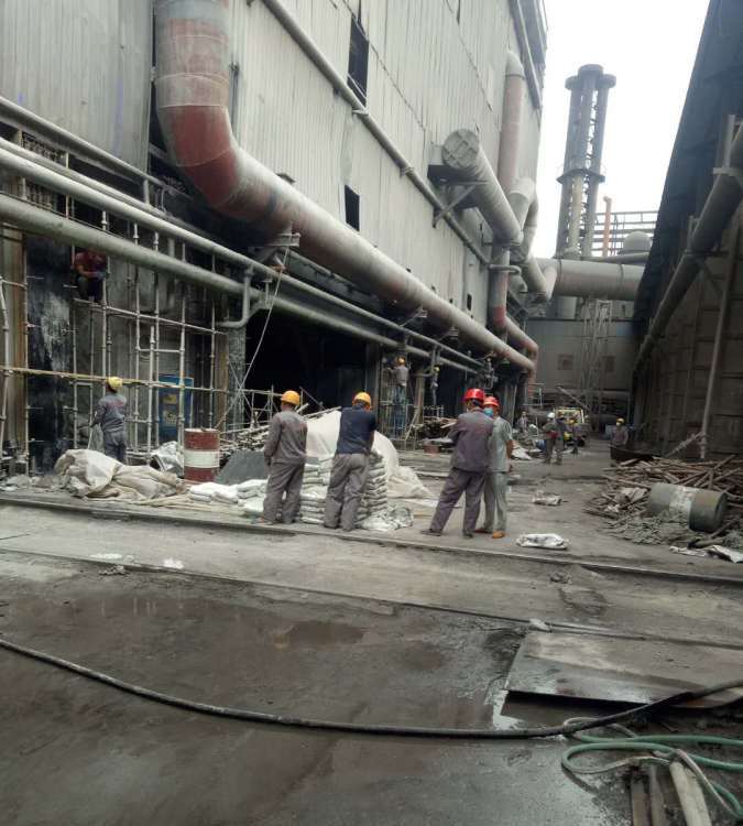鄴宏建筑專業(yè)承包煉鋼廠加固高效快捷固化后韌性