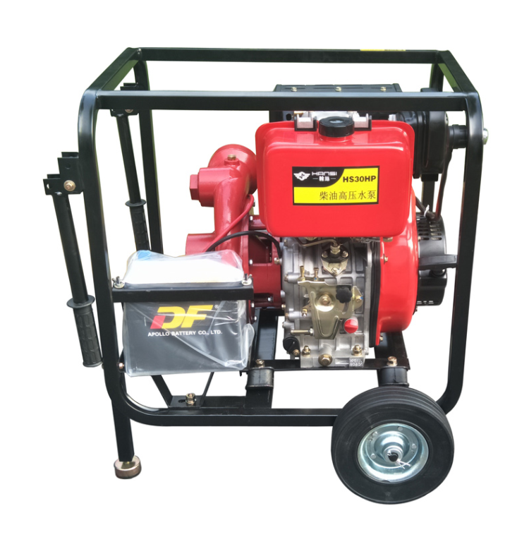 電啟動4寸柴油消防水泵HS40HP