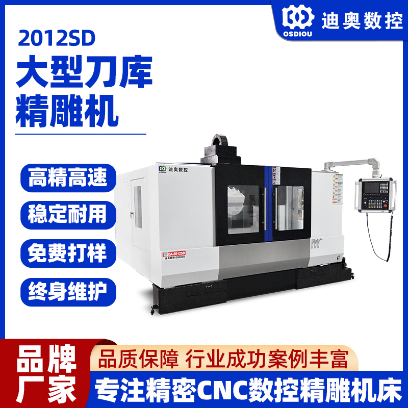 大型刀庫精雕機2012SD顯示屏視窗觸摸屏玻璃面板金屬邊框磨邊打孔