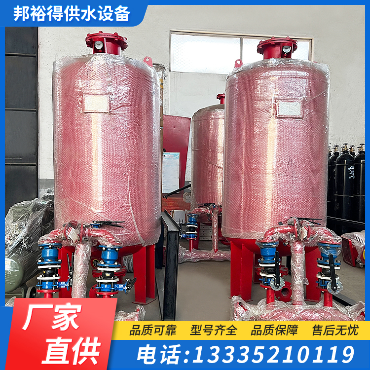 消防穩(wěn)壓給水設備氣壓罐立式鑄鐵水泵樓頂單極多級消防機組