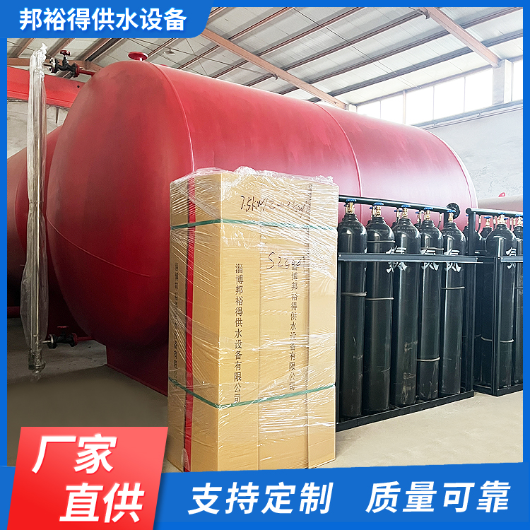 17立方氣體頂壓設(shè)備消防儲罐直徑2米2搭配20個(gè)氮?dú)馄抗潭缁鹪O(shè)備