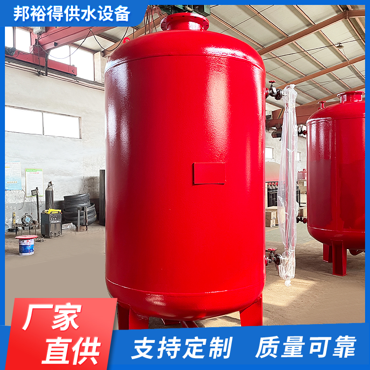 立式3立方氣體頂壓消防給水設(shè)備高度3米半邦裕得廠家直供支持定制