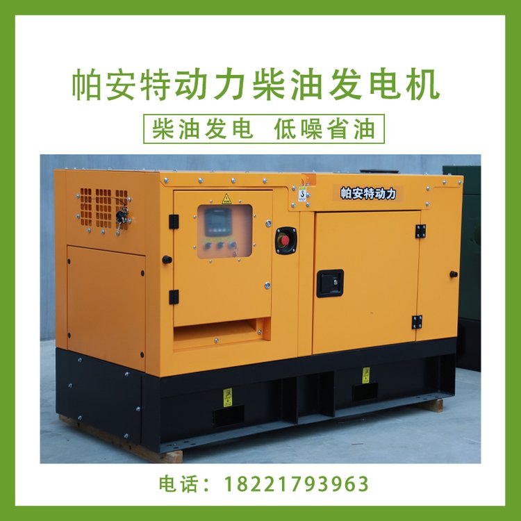 帕安特三相380V60千瓦汽油發(fā)電機(jī)戶外防雨防腐蝕PAT60KRFG