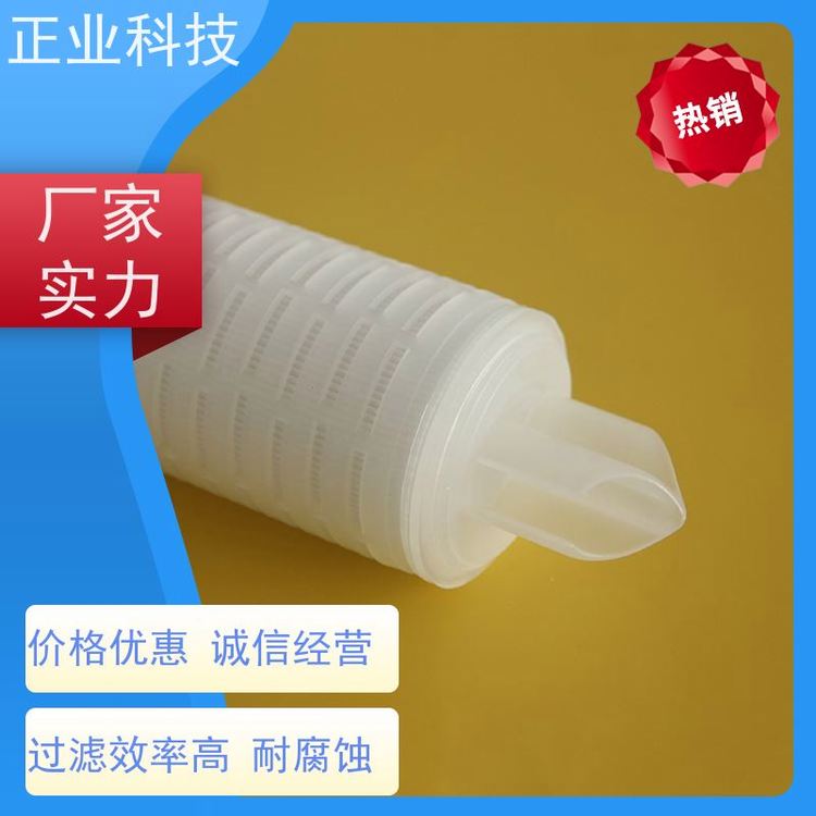 正業(yè)科技高流量折疊濾芯自動吸取材質(zhì)優(yōu)良流通面積大