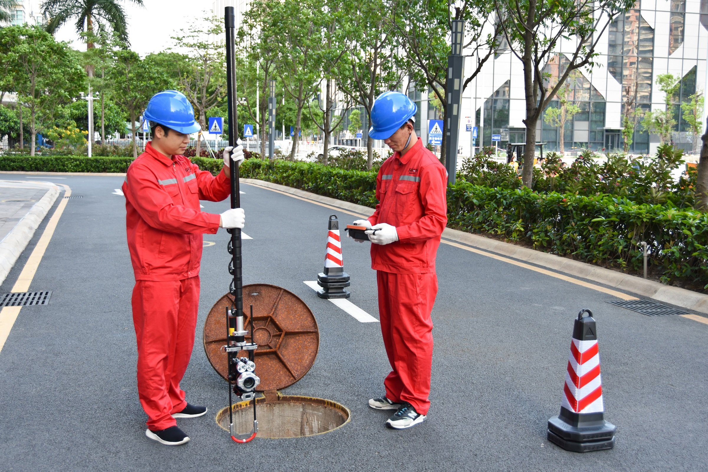 施羅德市政管道清淤檢測潛望鏡E20C-P自檢驗收好幫手