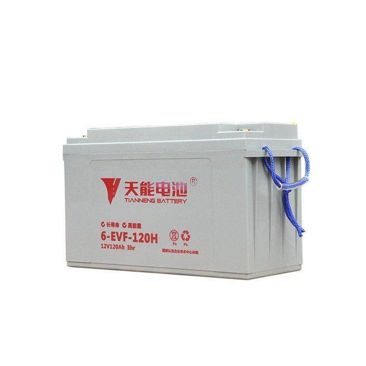 天能蓄電池6-EVF-12012V120AH電動(dòng)車(chē)\/觀光車(chē)\/電叉車(chē)\/洗地機(jī)用