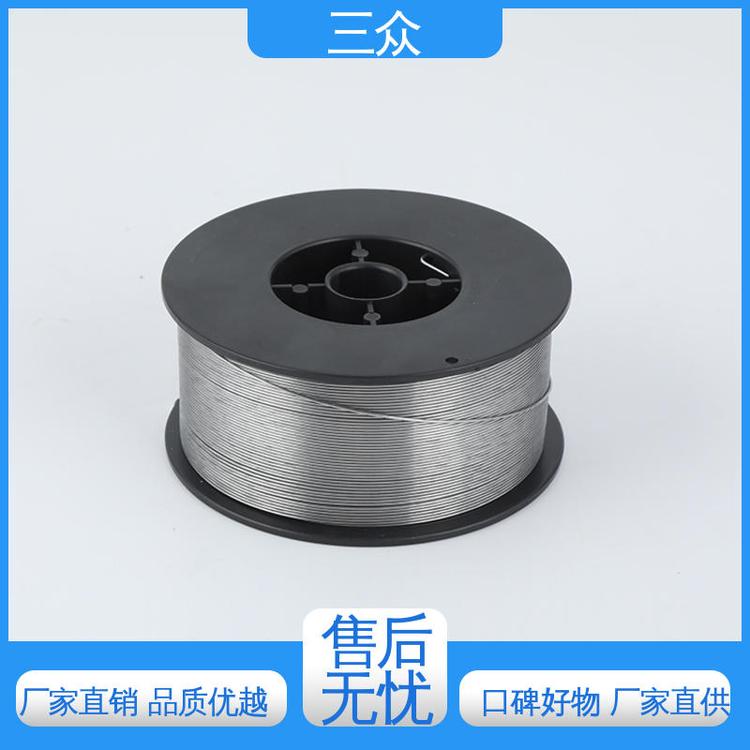 持久耐用高硬度耐高溫E71T-11自保護藥芯焊絲應(yīng)用范圍廣三眾焊材