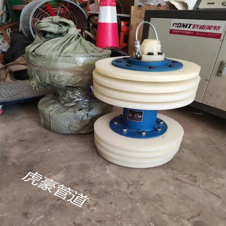 虎豪皮碗清掃聚氨酯材質(zhì)管道通球清掃試壓干燥清管器裝置