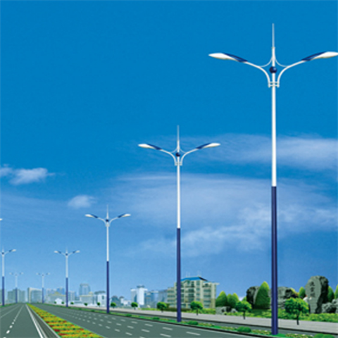 市政工程亮化改造LED市電路燈桿6米50W城市主干道新農(nóng)村鄉(xiāng)村路燈