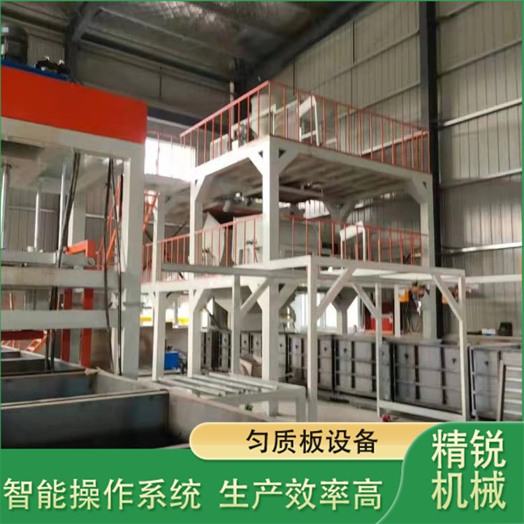 模箱壓制型水泥基勻質板設備勻質顆粒板生產線精銳機械