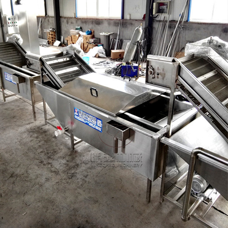 黃花菜花椰菜漂燙機魷魚卷預(yù)煮冷卻機適用范圍廣經(jīng)久耐用支持定制