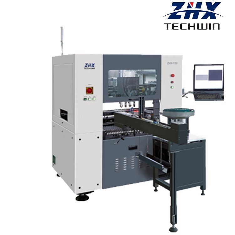 中禾旭ZHX-Y50自動異形插件變壓器管狀料盤料電子元件插件機廠家
