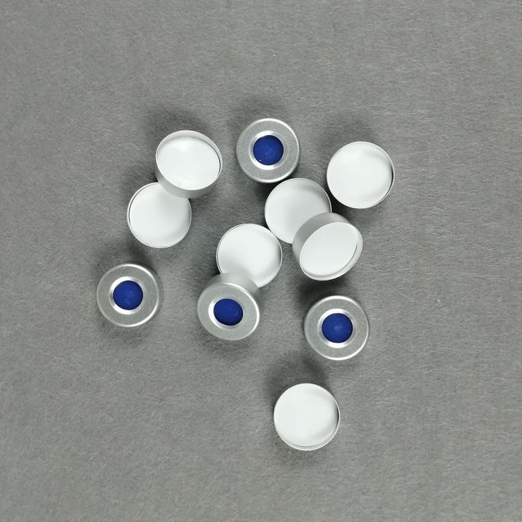 20ml鉗口樣品瓶蓋墊\/頂空進(jìn)樣瓶平口蓋廠家促銷