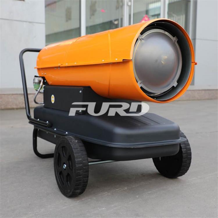 混凝土二次構(gòu)造施工用大功率燃油暖風(fēng)機(jī)福瑞得混凝土施工烘干柴油熱風(fēng)爐