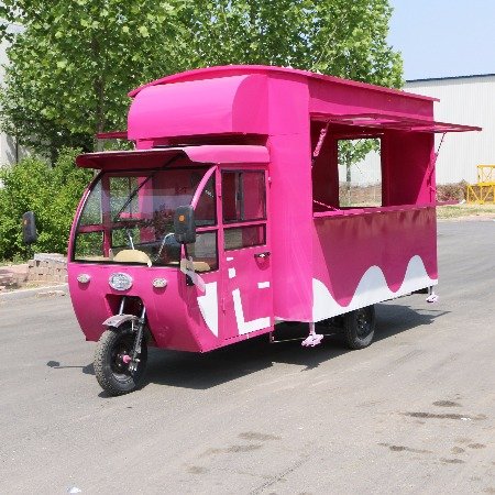 小吃車多功能快餐車油炸燒烤關(guān)東煮串串香小吃車