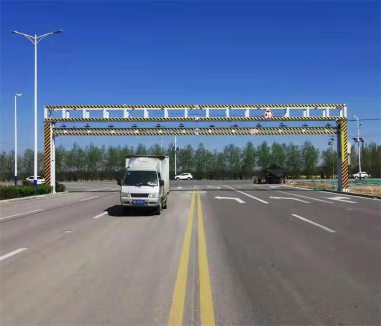 浩龍液壓升降限高架公路限高桿智能電動升降交通龍門架