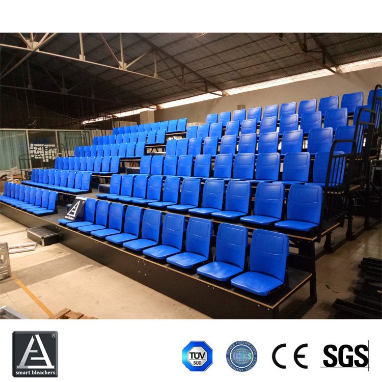 電動折疊式鋼結(jié)構(gòu)伸縮看臺stand多功能舞蹈室比賽活動看臺