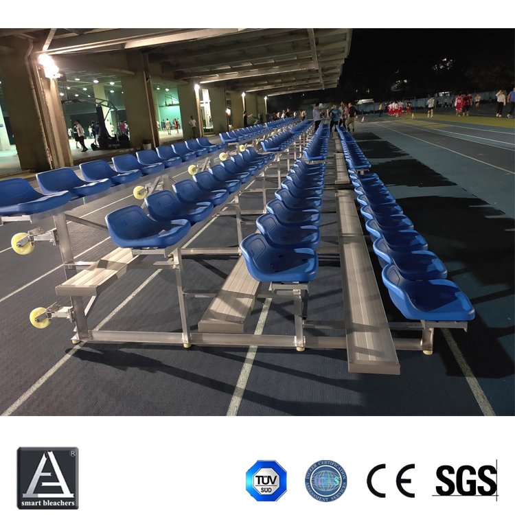 smartbleachers鋁合金看臺(tái)活動(dòng)比賽觀看臺(tái)體育館座椅