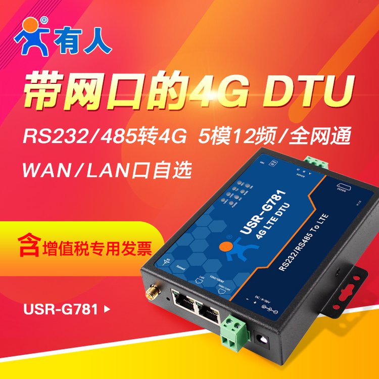 有人千兆大功率車載無(wú)線工業(yè)路由器便攜式cpeUSR-G781