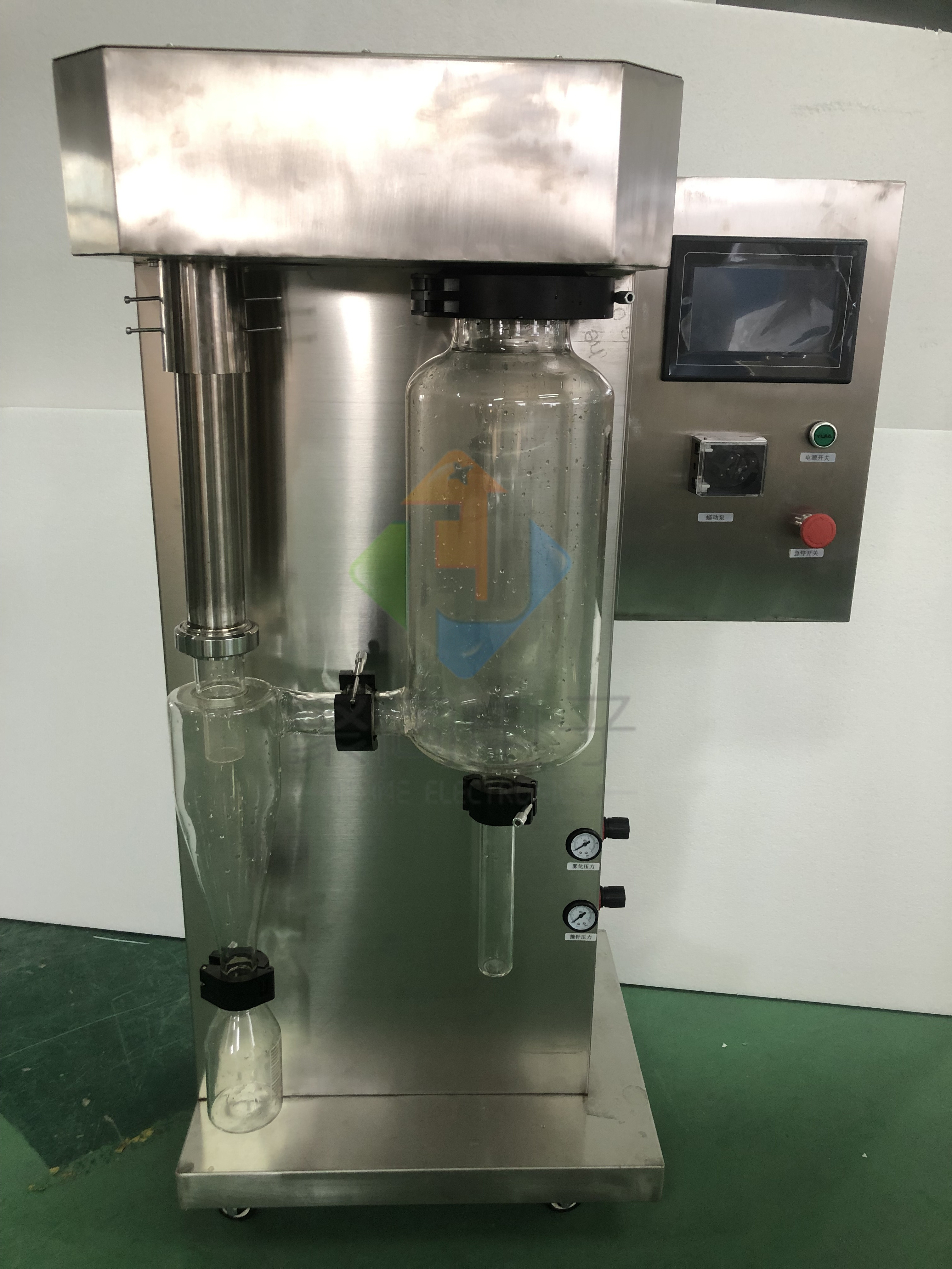 聚同小型高溫噴霧干燥機(jī)JT-8000Y二流體噴霧物料回收率更高