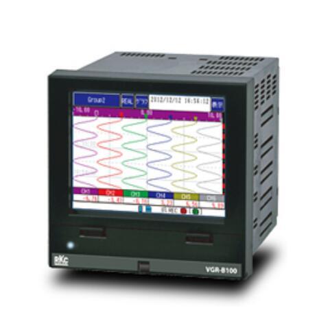 RKC理化工業(yè)VGR-B100無(wú)紙化記錄儀觸摸屏直觀操作