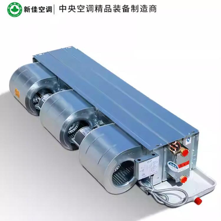 臥式暗裝風(fēng)機盤管C款FP-WA中央空調(diào)內(nèi)機井水冷暖風(fēng)機水空調(diào)