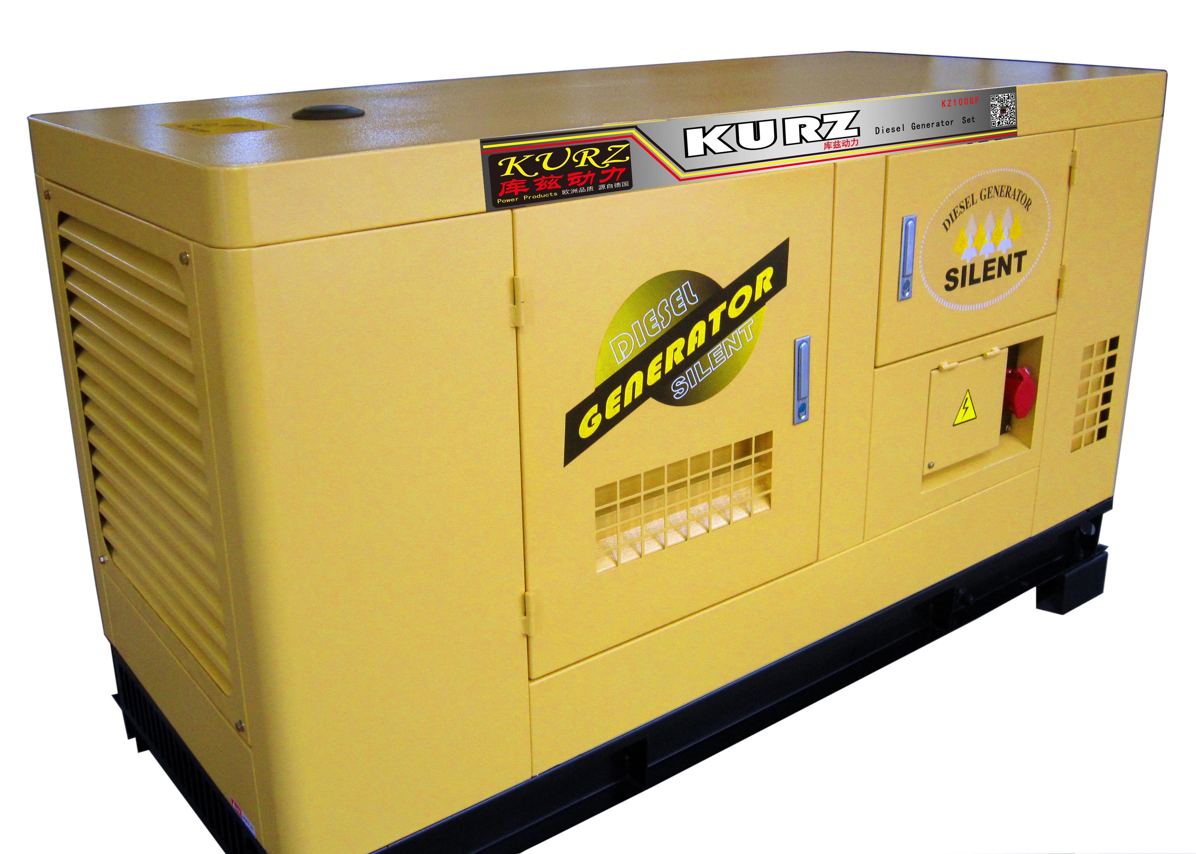 KURZ庫茲動(dòng)力20KW靜音水冷三相柴油發(fā)電機(jī)組KZ20GF低油耗操作簡(jiǎn)單