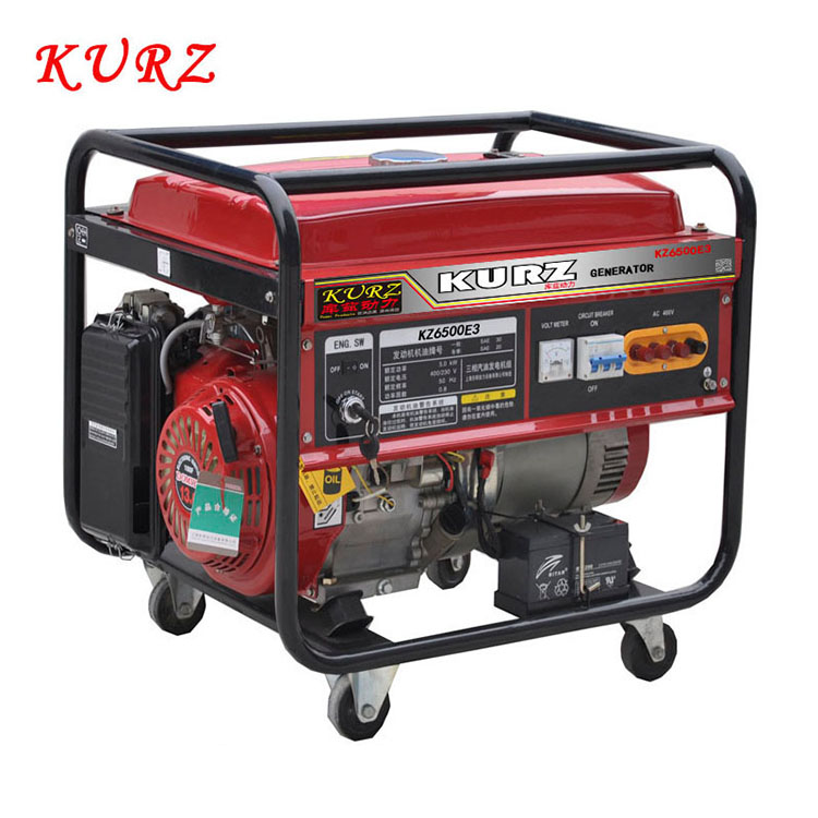 KURZ庫茲4KW小型應(yīng)急汽油發(fā)電機(jī)KZ4500操作簡單低油耗