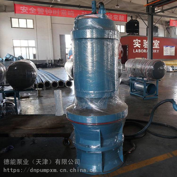 27.德能泵業(yè)一體化預(yù)制泵站軸流泵900QZB-85型軸流泵
