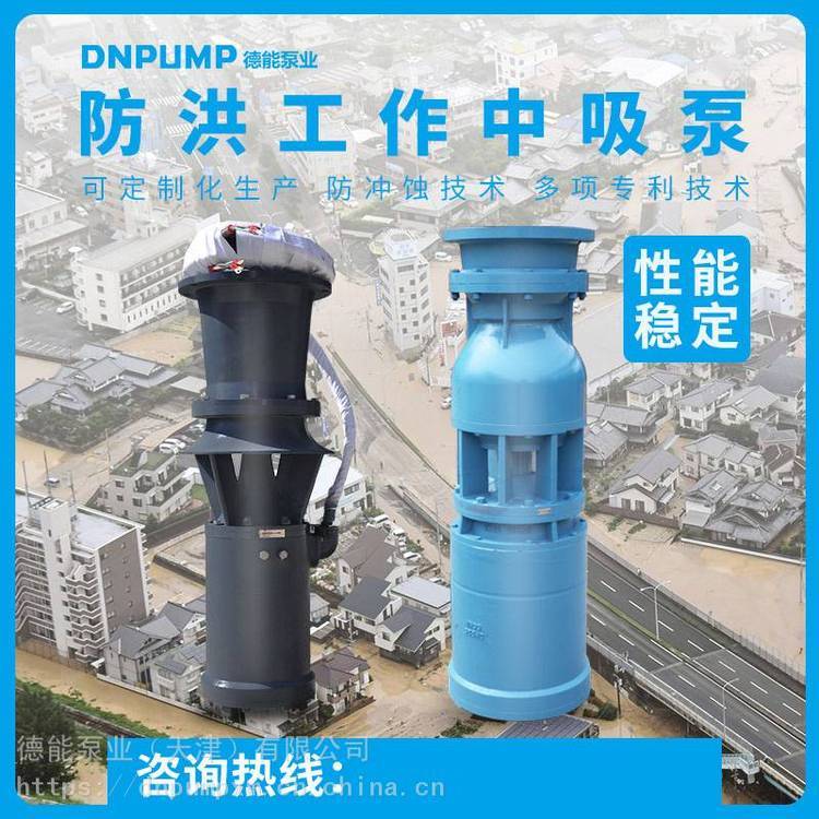 2.排澇站6KV潛水混流泵_泵站6KV混流泵廠_家