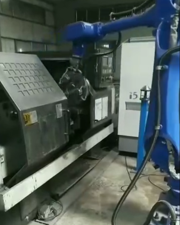 CNC車(chē)床銑床沖床搬運(yùn)上下料機(jī)器人自動(dòng)化設(shè)備
