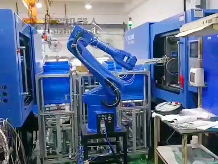 PCB電路板玻璃鋁基板銅薄板覆膜機(jī)臺(tái)上下料機(jī)器人