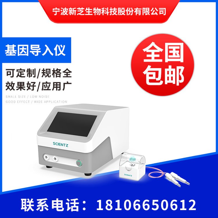 新芝基因?qū)雰xGP-3000細(xì)胞電穿孔儀電轉(zhuǎn)染儀微電腦控制操作簡(jiǎn)易