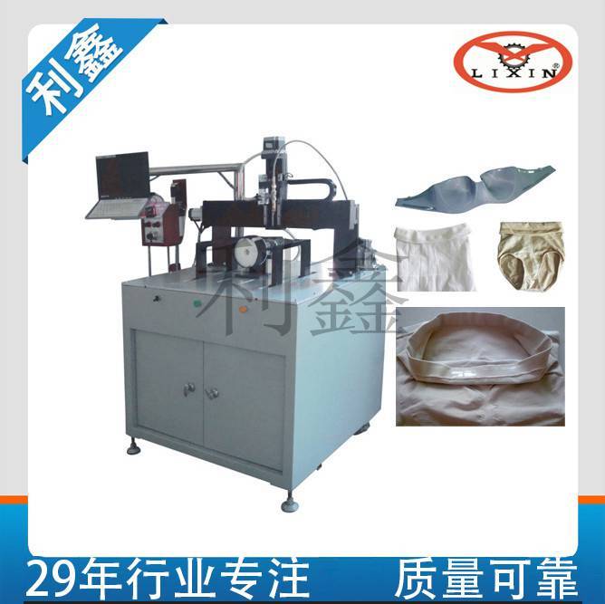 全自動(dòng)護(hù)膝硅膠滴膠機(jī)，可實(shí)線直線和波浪形360度無(wú)縫點(diǎn)膠防滑